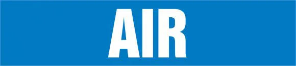 Snap Tite Pipe Marker, AIR, fits 1 1/2