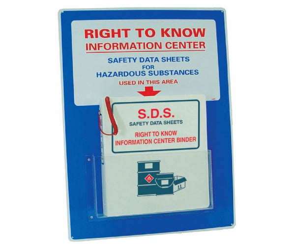 RTK CENTER, MINI , 24X18, WITH SDS BINDER (RTK21) IN CLEAR POCKET