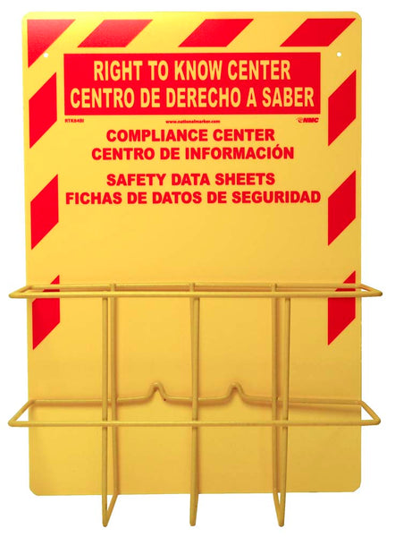 BILINGUAL RTK CENTER INCLUDES BACKBOARD, RACK AND MOUNTING HARDWARE (NO BINDERS)