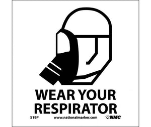 WEAR YOUR RESPIRATOR (W/GRAPHIC), 7X7, PS VINYL