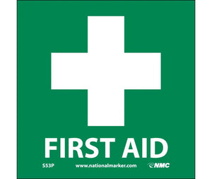 FIRST AID (W/GRAPHIC), 7X7, PS VINYL