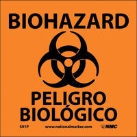 BIOHAZARD PELIGRO BIOLOGICO (BILINGUAL) (W/GRAPHIC), 7X7, PS VINYL