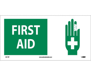 FIRST AID (W/ GRAPHIC), 7X17, PS VINYL