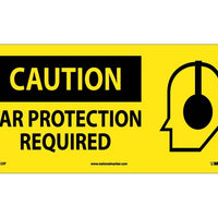 CAUTION, EAR PROTECTION REQUIRED  (W/ GRAPHIC), 7X17, PS VINYL