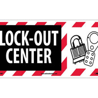 LOCK OUT CENTER (W/ GRAPHIC), 7X17, PS VINYL