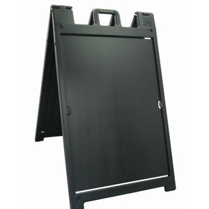 DELUXE BLACK SIGNICADE STAND 45 X 25 X 3
