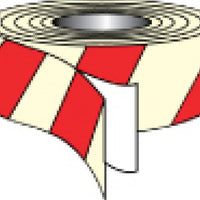 TAPE, GLOW/RED STRIPE, 2"X30' (7520-2 GLOW/RED STRIPE)