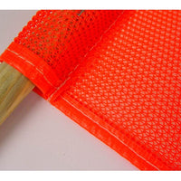 SAF-T-FLAG, MESH, 18X18 W/30" HANDLE, WARNING Cancer and Reproductive Harm - www.P65Warnings.ca.gov