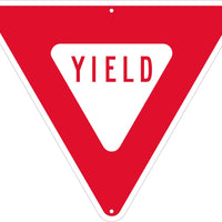 YIELD, TRIANGLE, 24 IN, .080 EGP REF ALUM SIGN