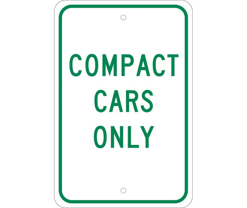 COMPACT CARS ONLY, 18X12, .080 EGP REF ALUM