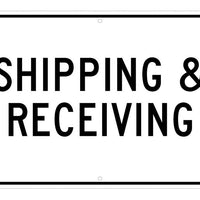 SHIPPING & RECEIVING, 18X24, .080 EGP REF ALUM