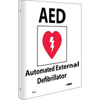 AED, FLANGED, 10X8, RIGID PLASTIC
