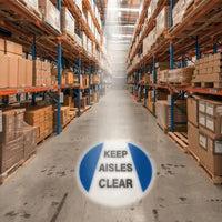 Keep Aisles Clear Projector and Projection Lens | VSP4