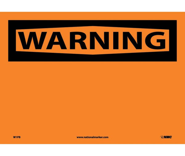 WARNING, (HEADER ONLY), 10X14, PS VINYL