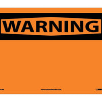 WARNING, (HEADER ONLY), 10X14, RIGID PLASTIC