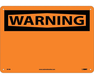 WARNING, (HEADER ONLY), 10X14, RIGID PLASTIC