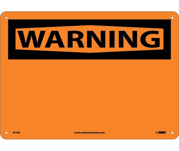 WARNING, (HEADER ONLY), 10X14, RIGID PLASTIC