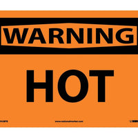 WARNING, HOT, 10X14, PS VINYL