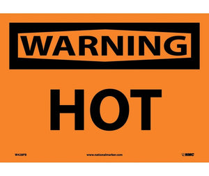 WARNING, HOT, 10X14, PS VINYL