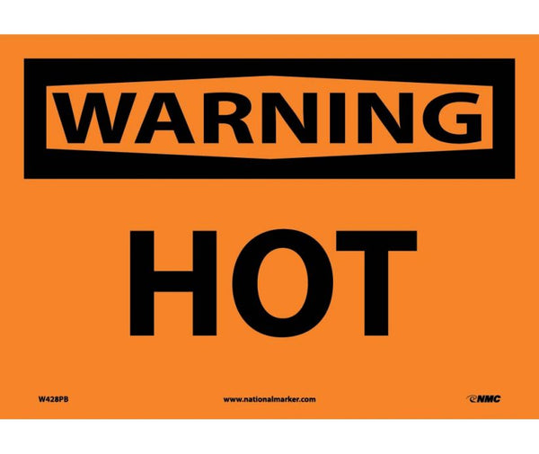WARNING, HOT, 10X14, PS VINYL