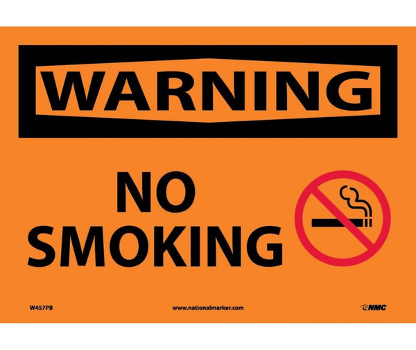 WARNING, NO SMOKING, GRAPHIC, 10X14, PS VINYL