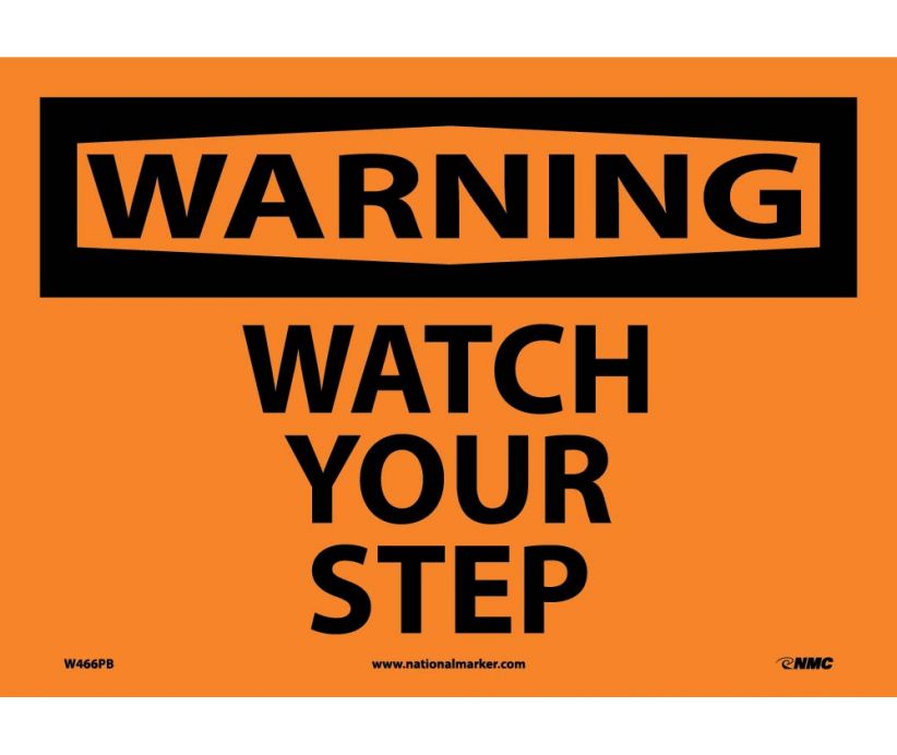 WARNING, WATCH YOUR STEP, 10X14, PS VINYL