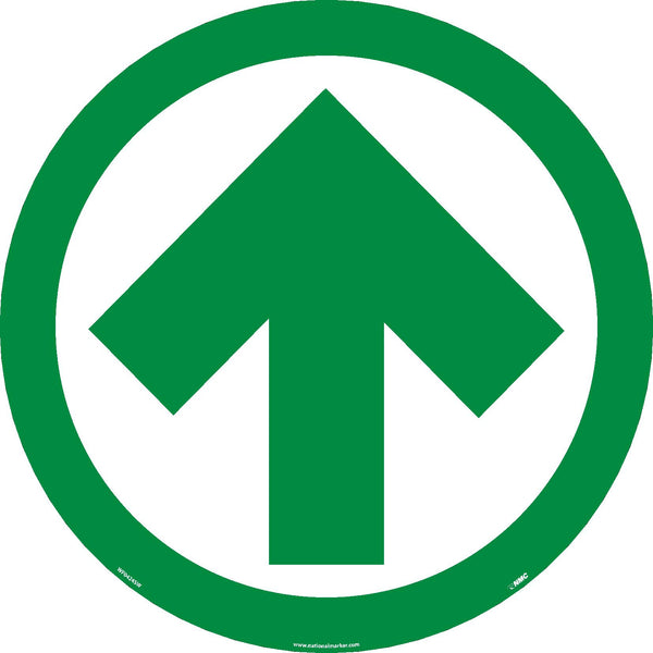 ARROW GRAPHIC WALL AND FLOOR SIGN, 23X23, SPORTWALK