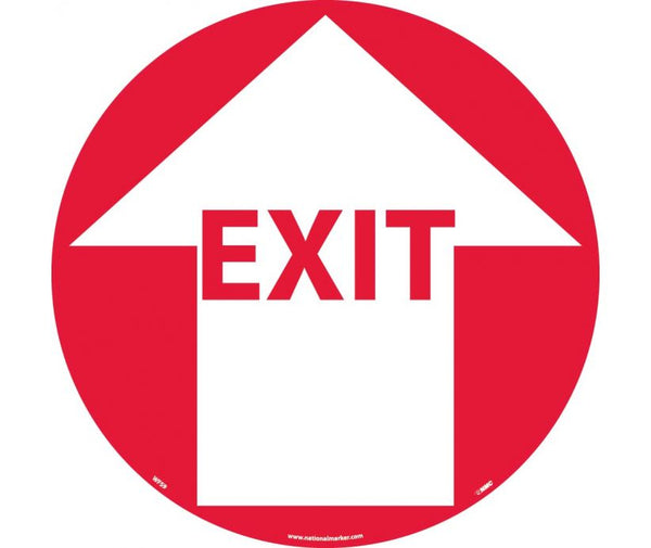 WALK ON FLOOR SIGN, 17