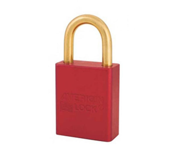 RED 1 ANODIZED  ALUM LOCK KEYED ALIKE