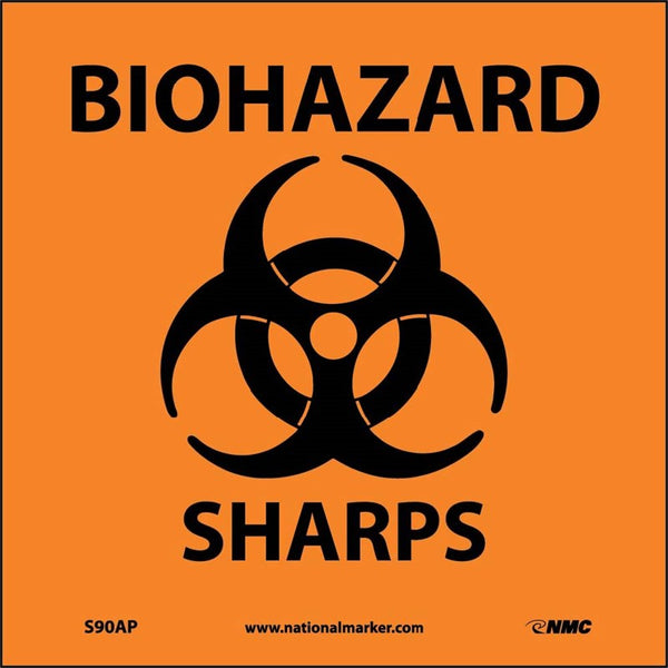BIOHAZARD SHARPS (GRAPHIC), 4X4, PS VINYL, 5/PK