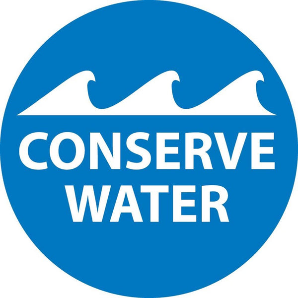 CONSERVE WATER, 2DIA. PS VINYL, 25/PK