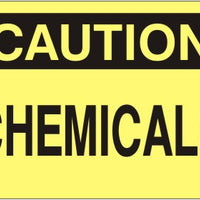 Caution Chemicals Signs | C-0811