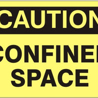 Caution Confined Space Signs | C-0820