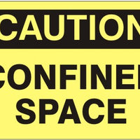 Caution Confined Space Signs | C-0820
