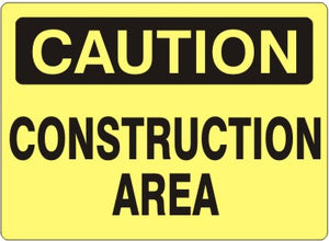 Caution Construction Area Signs | C-0830