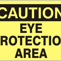 Caution Eye Protection Area Signs | C-1622
