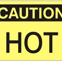 Caution Hot Signs | C-3723