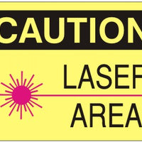 Caution Laser Area Signs | C-4501