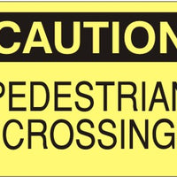 Caution Pedestrian Crossing Signs | C-6003