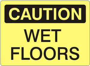Caution Wet Floors Signs | C-9224