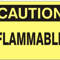 Caution Flammable Signs | C-9604