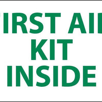 FIRST AID KIT INSIDE, 3X5, PS VINYL