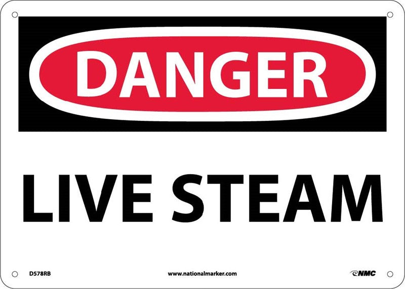 DANGER, LIVE STEAM, 10X14, PS VINYL