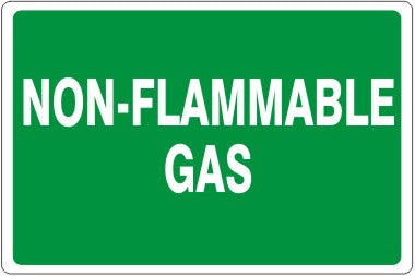 Non-Flammable Gas Signs | CL-22