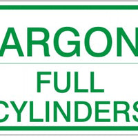 Argon Full Cylinders Signs | CL-24