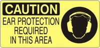 Caution Ear Protection Required In This Area Signs | CP-1608