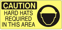 Caution Hard Hats Required In This Area Signs | CP-3709