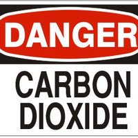 Danger Carbon Dioxide Signs | D-0804
