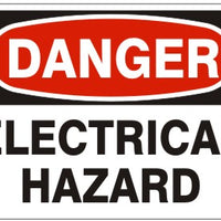 Danger Electrical Hazard Signs | D-1613