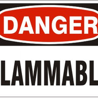 Danger Flammable Signs | D-2604